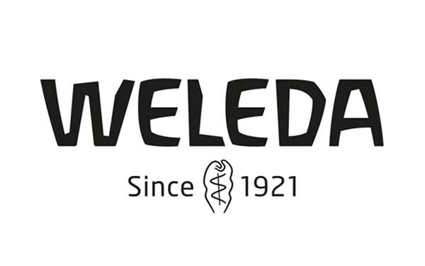 Weleda Since 1921 - black and white logo