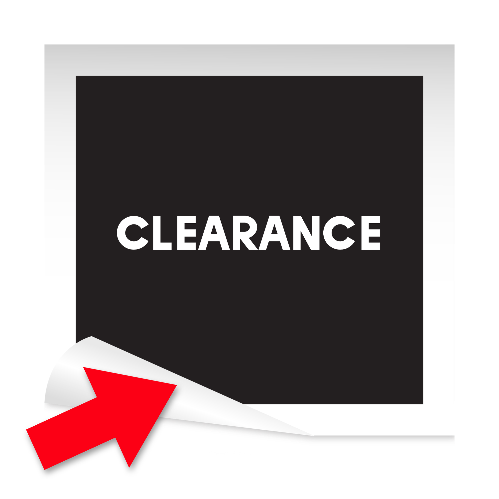 Clearance while stocks last