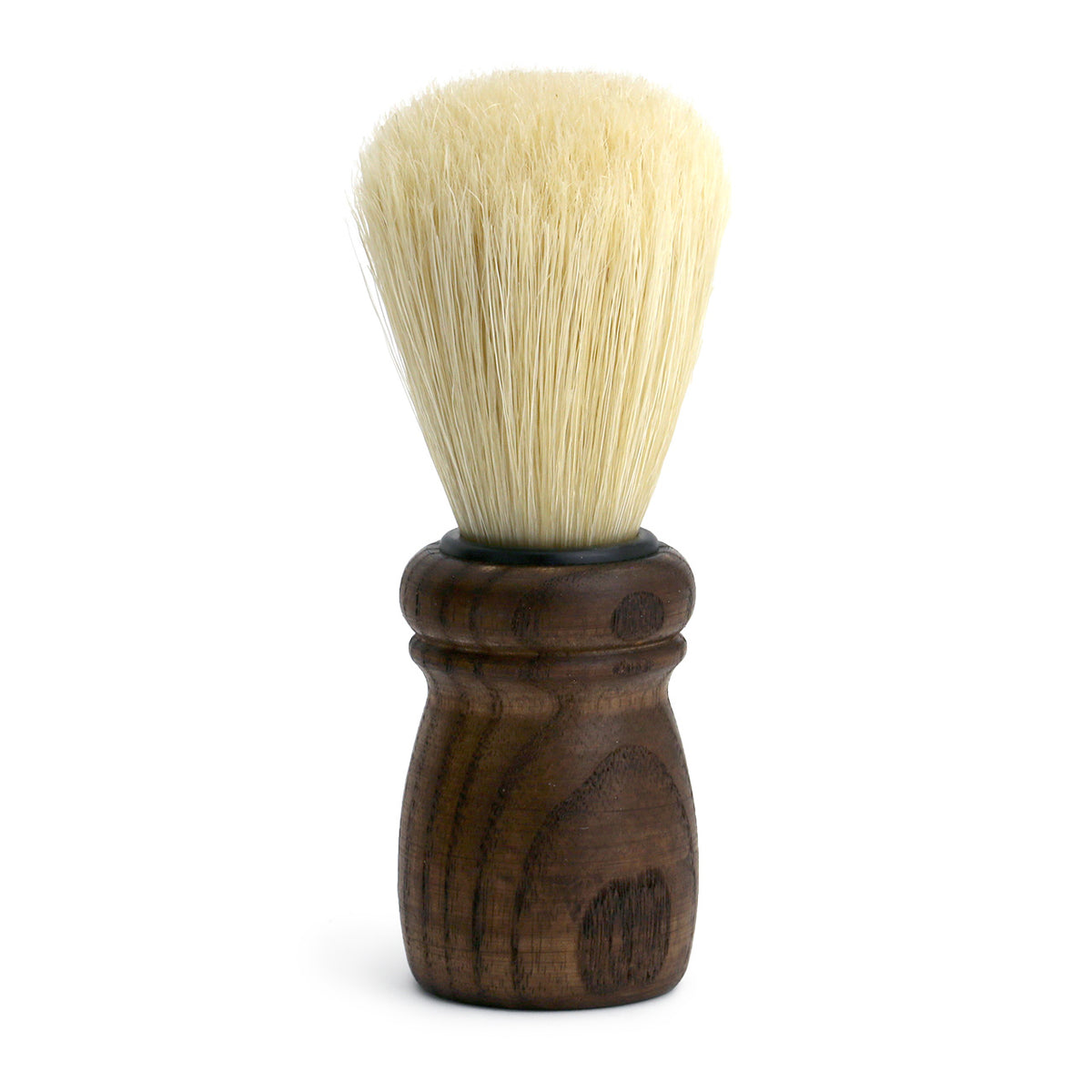 Boar shaving Brush from Redecker, Germany. Made from dark brown Acacia Wood