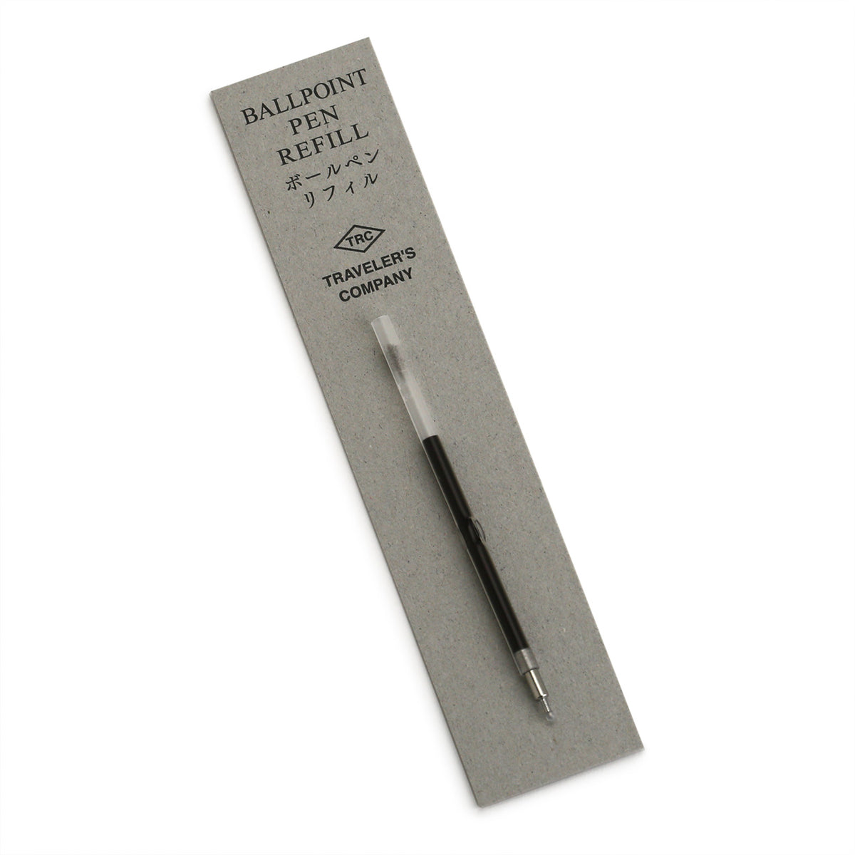 Traveeeler&#39;scompany ballpoint pen refill on its Kraft packaging