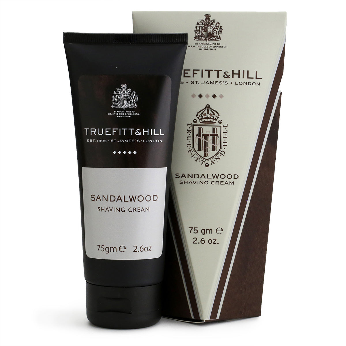 Truefitt &amp; Hill Shave Cream Tube 75g - Sandalwood