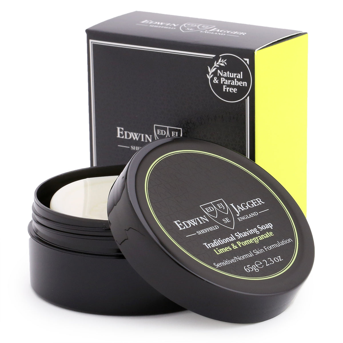 Edwin Jagger Shaving Soap in Travel Container