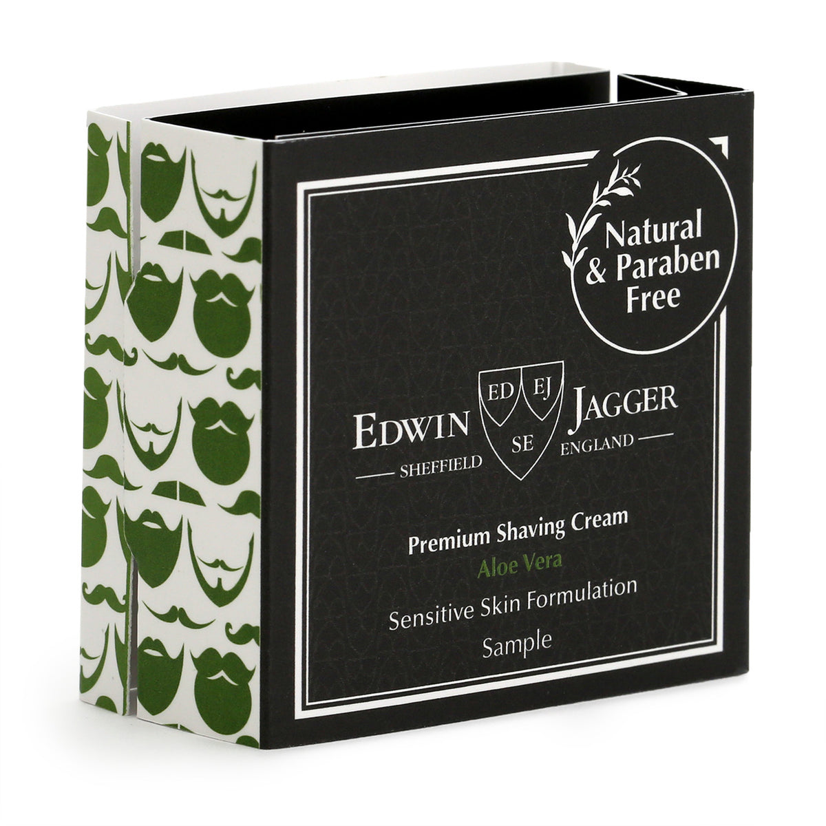 Edwin Jagger sample-sized Shaving Cream and Aftershave Lotion, Aloe Vera