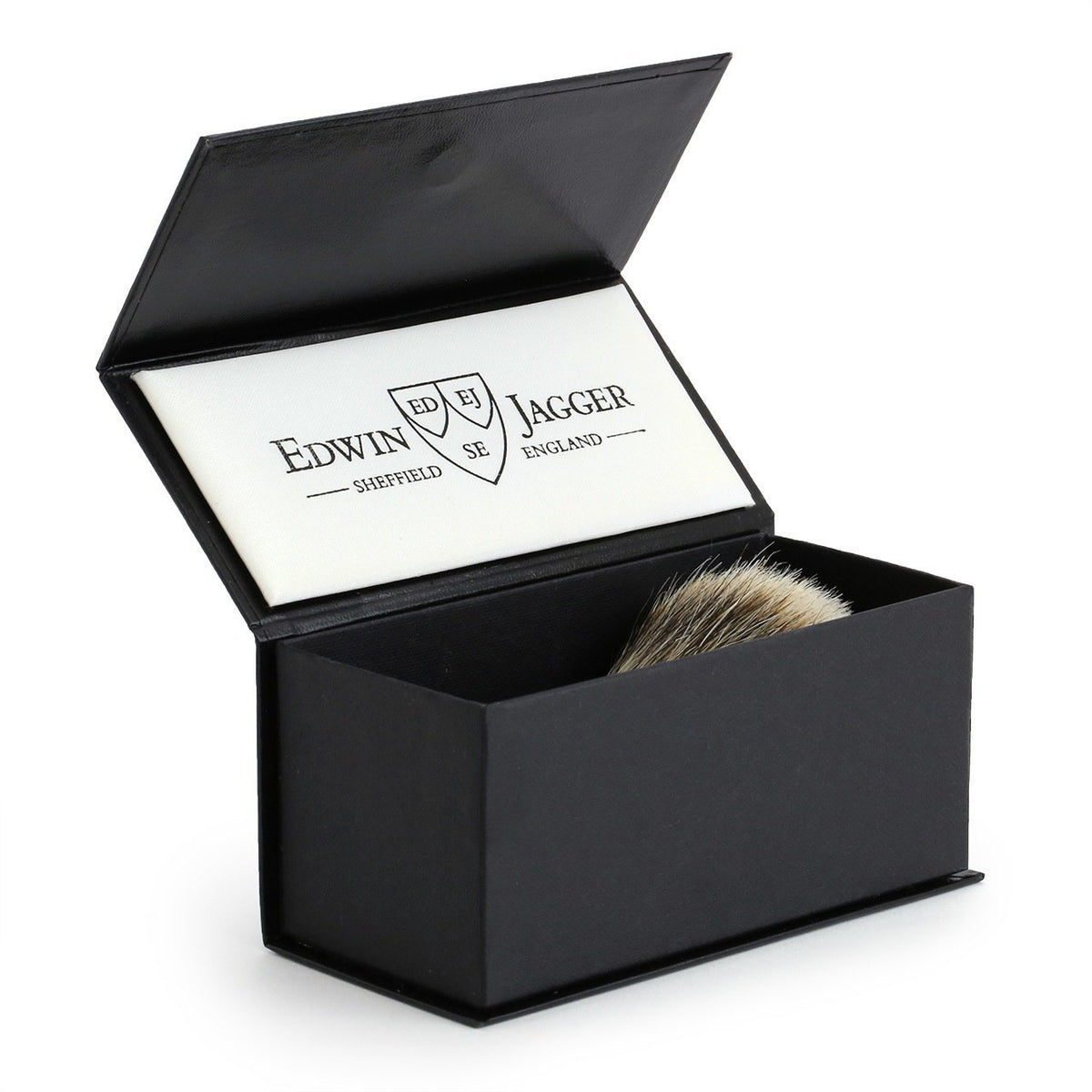 Edwin Jagger Chatsworth Super Badger Shaving Brush - Ivory