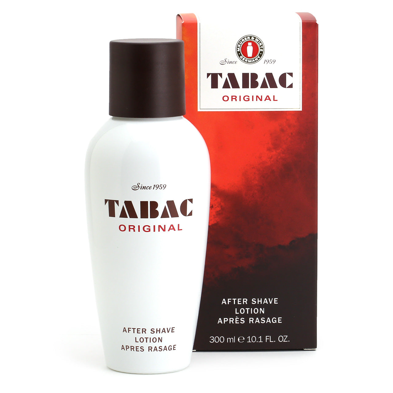 Tabac Original 300ml Aftershave Lotion with packaging box