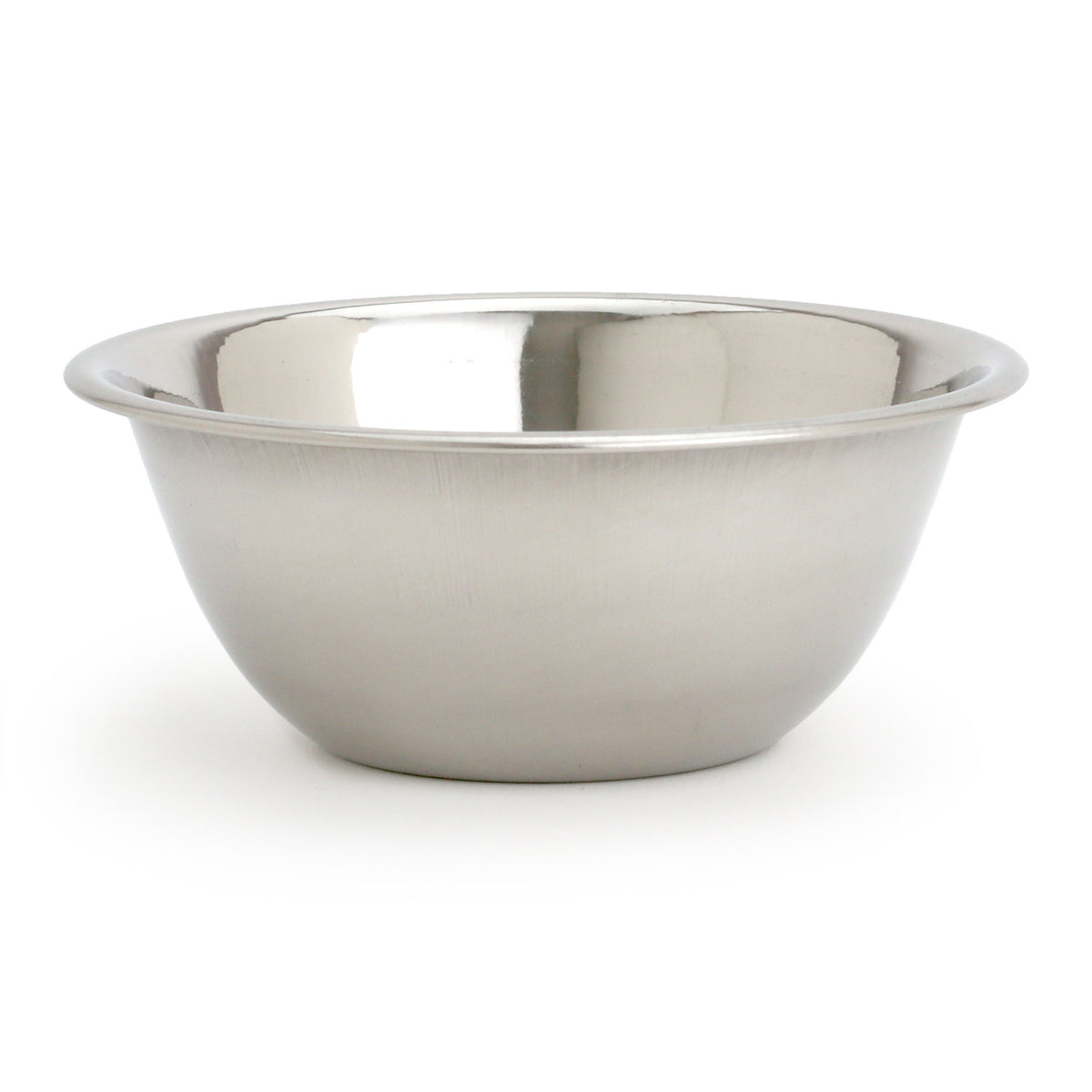 Small travel lather bowl side view