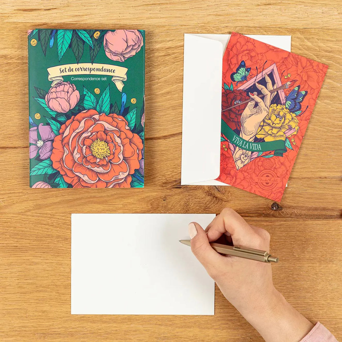 Clairefontaine Frida Kahlo Correspondance Set