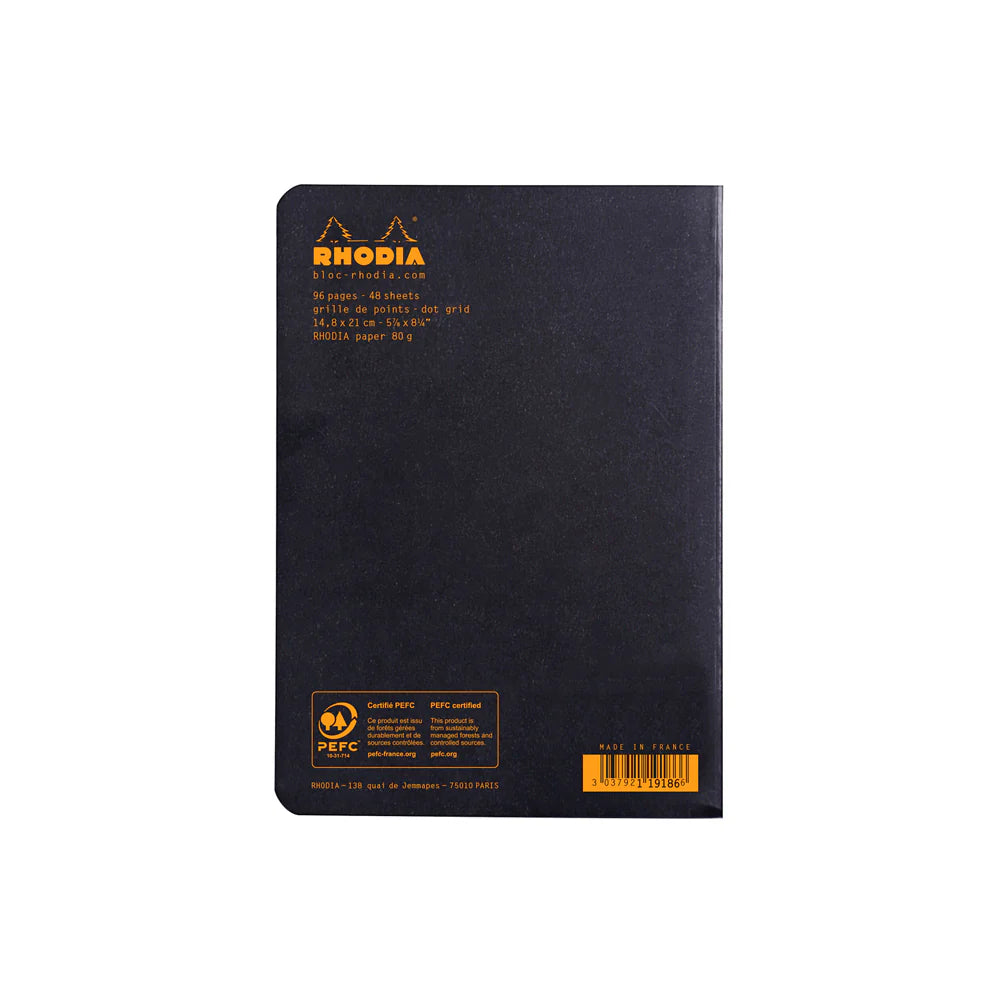 Rhodia Cahier Notebook A5 - Black