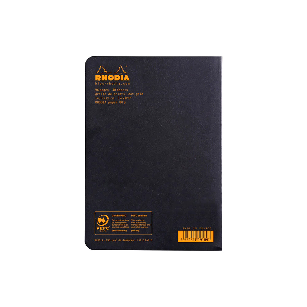Rhodia Cahier Notebook A5 - Black