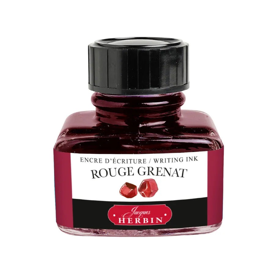 Jacques Herbin La Perle des Encres Writing Ink 30ml - Rouge Grenat