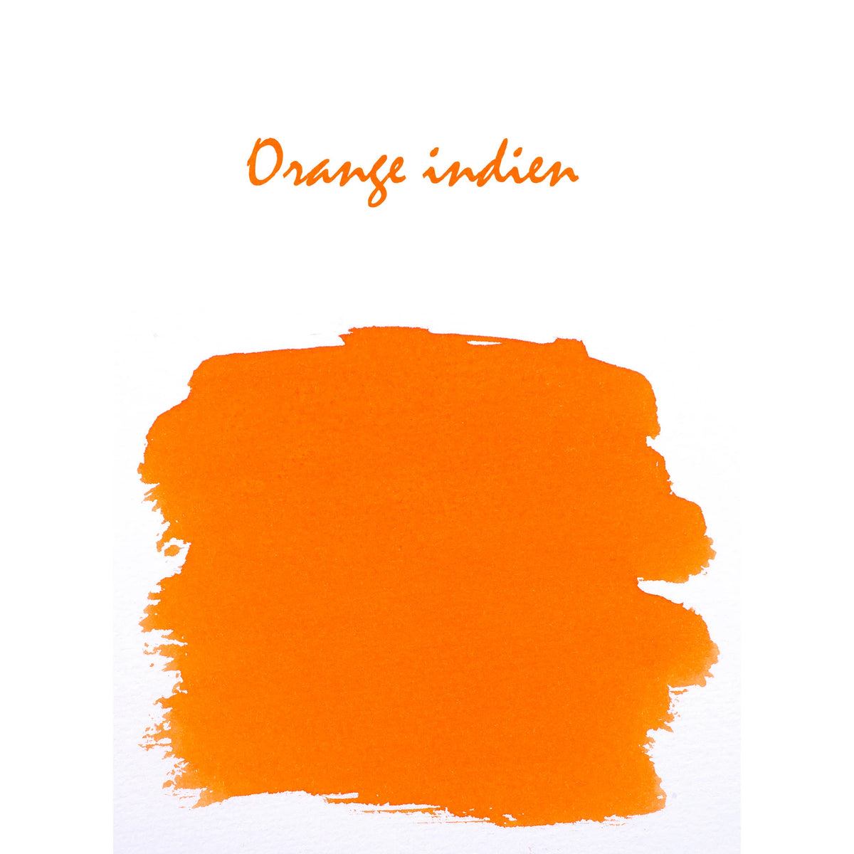 Jacques Herbin La Perle des Encres Writing Ink 30ml - Orange Indien (Indian Orange)
