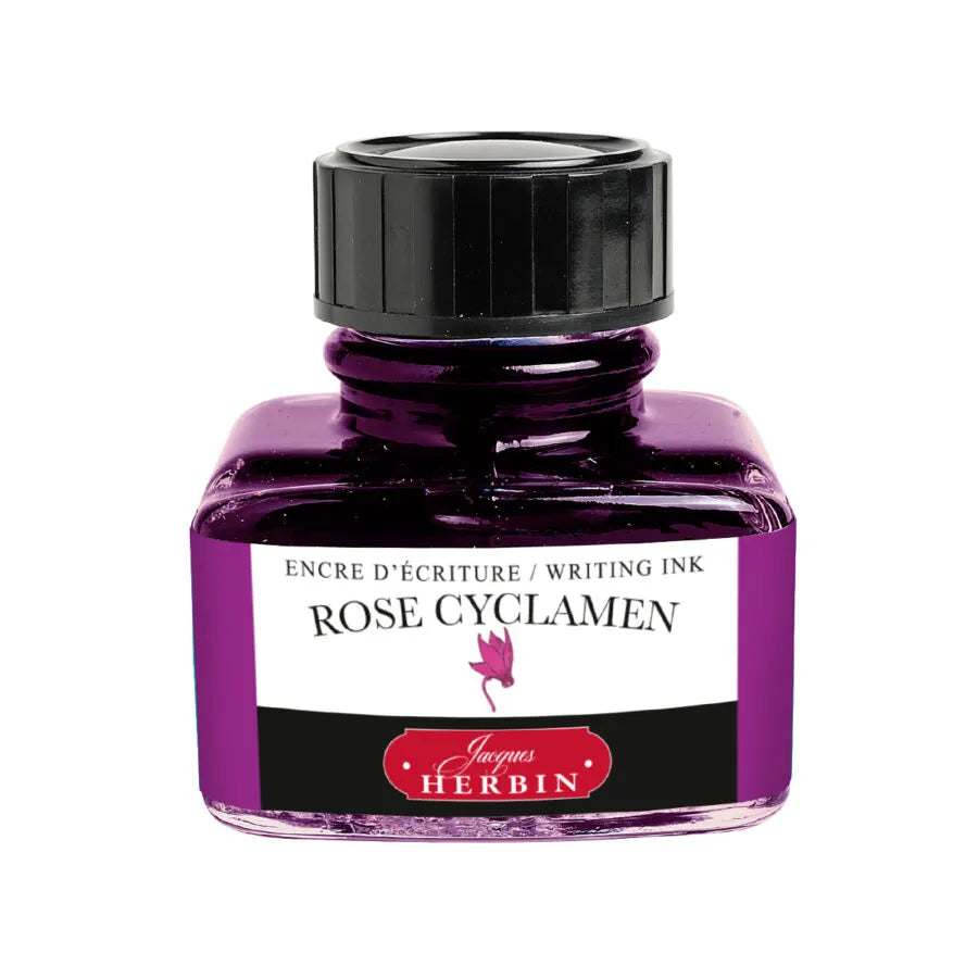 Jacques Herbin La Perle des Encres Writing Ink 30ml - Rose Cyclamen (Rose Petal)