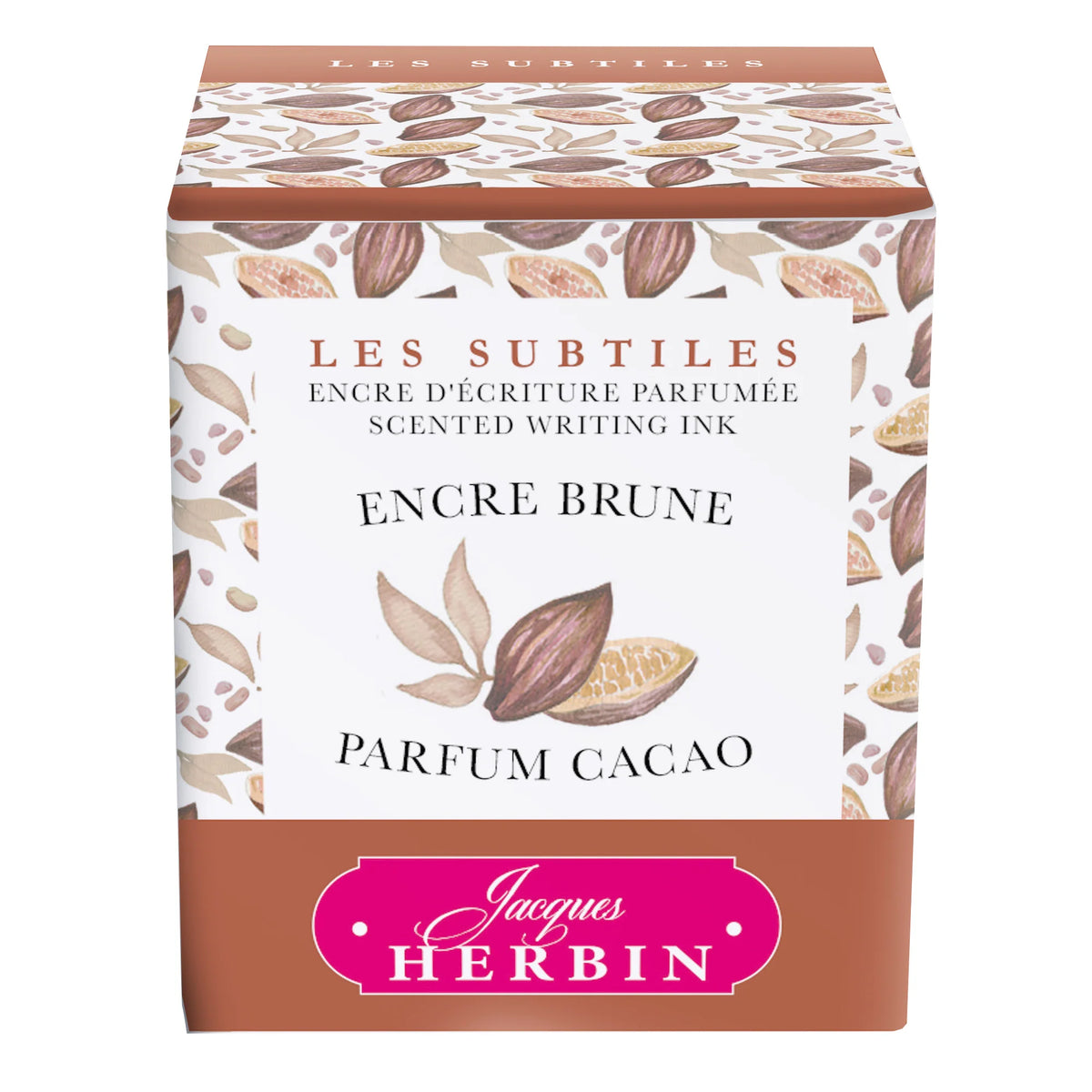 Jacques Herbin Scented Writing Ink 30ml Brown - (Cocoa Fragance)