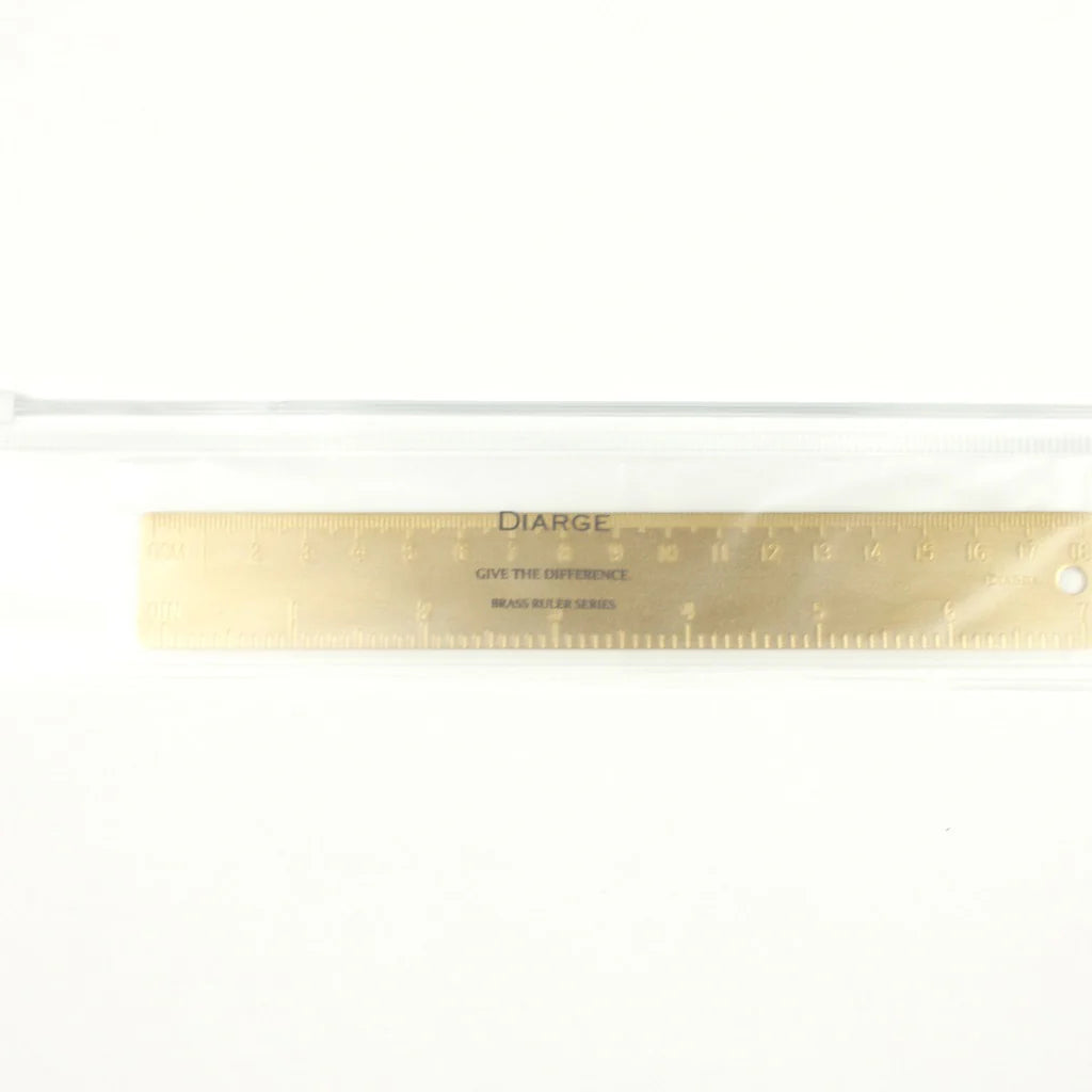 Diarge Brass Ruler 18cm