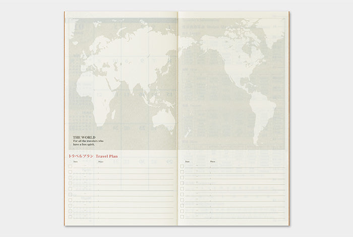Traveler&#39;s Notebook 2026 Monthly Diary - Regular