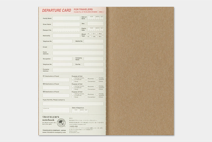 Traveler&#39;s Notebook 2026 Weekly Diary - Regular