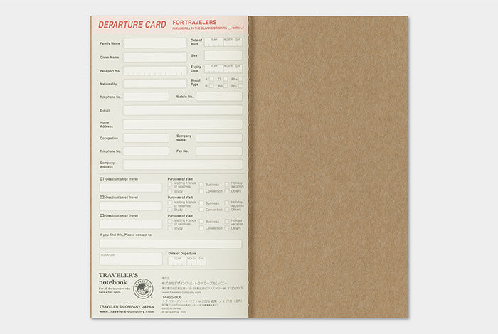 Traveler&#39;s Notebook 2026 Weekly Diary - Regular