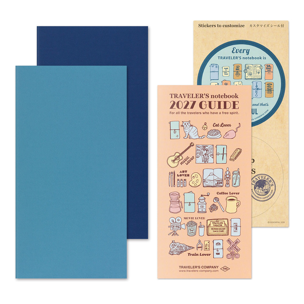 Traveler's Notebook 2027 Weekly Diary - Regular