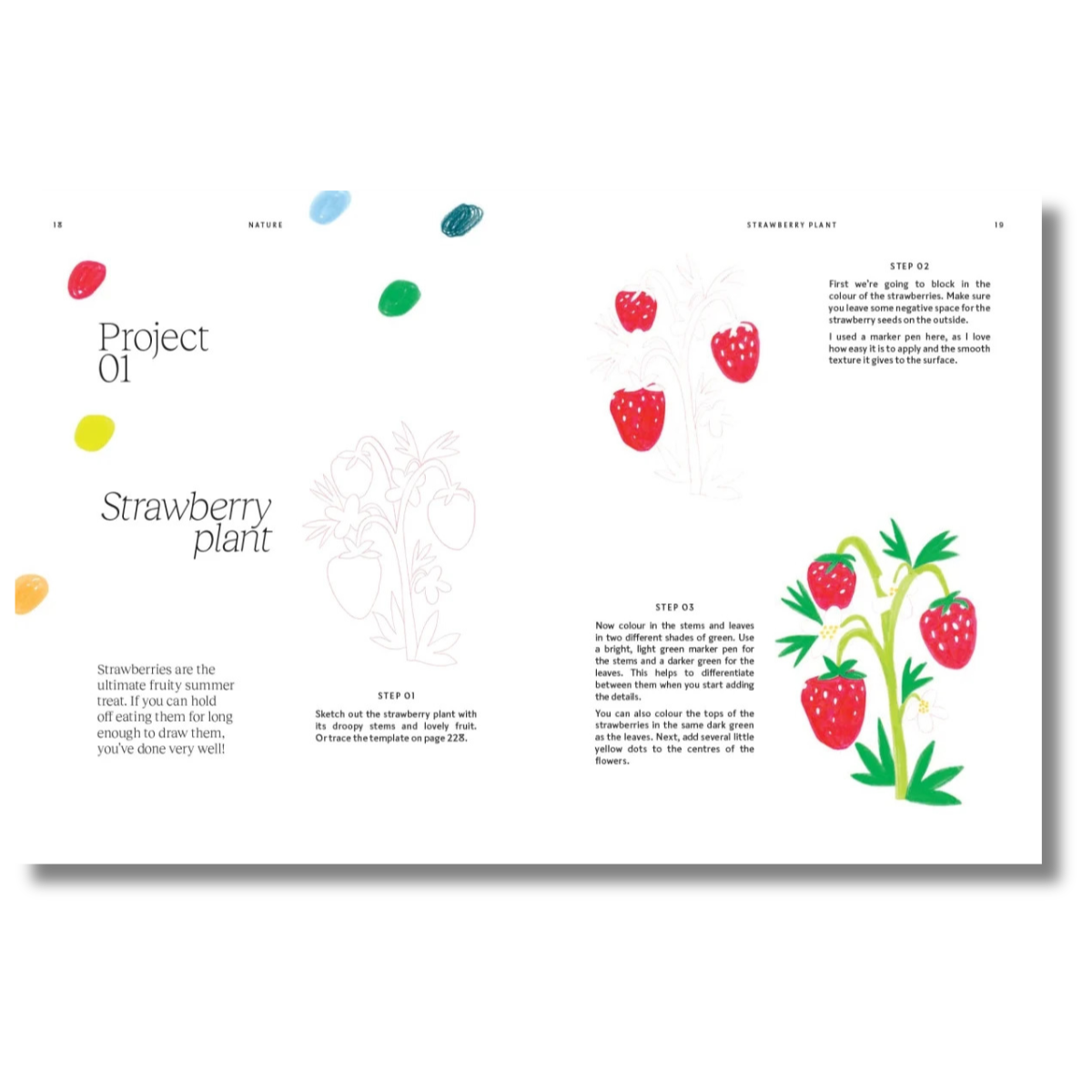 15-Minute Art Drawing: Learn to Draw, Colour and Shade by Jessica Smith