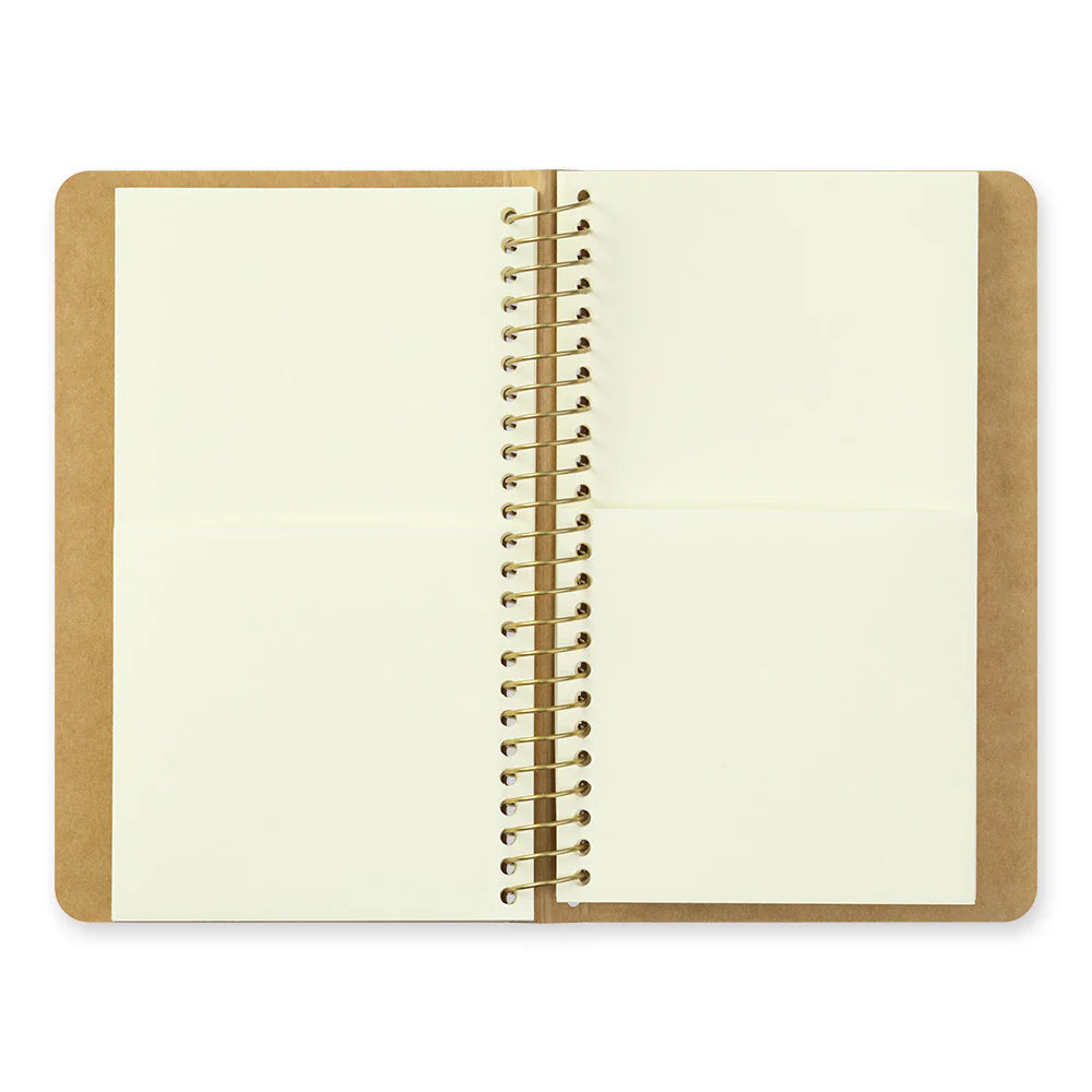 Traveler's Company Notebook Spiral Ring A6 Slim - Paper Pocket
