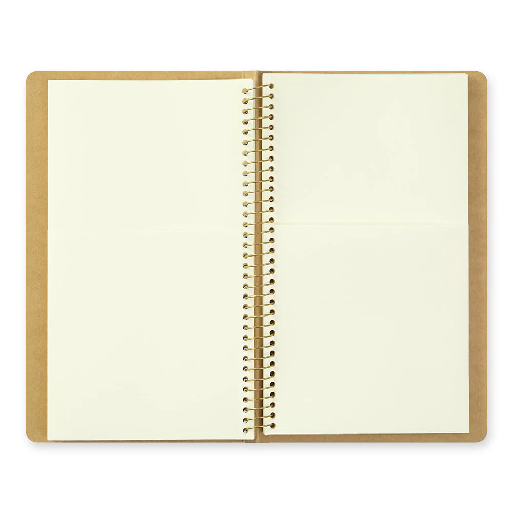 Traveler's Company Notebook Spiral Ring A5 Slim - Paper Pocket
