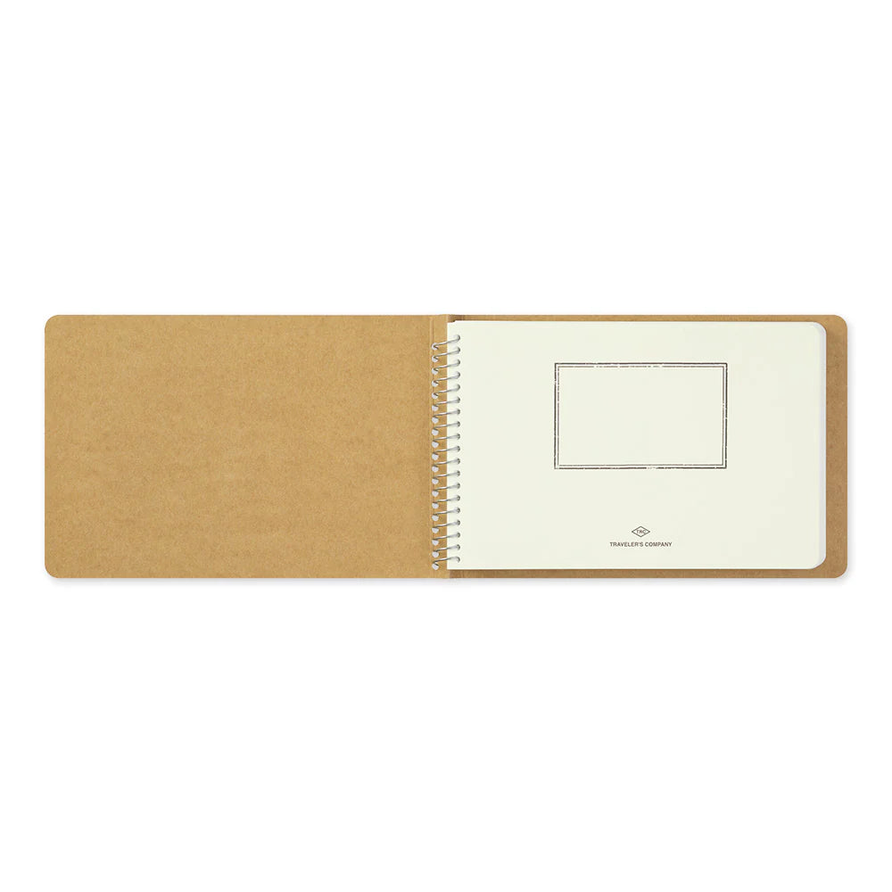 Traveler's Company Notebook Spiral Ring B6 - MD Paper White