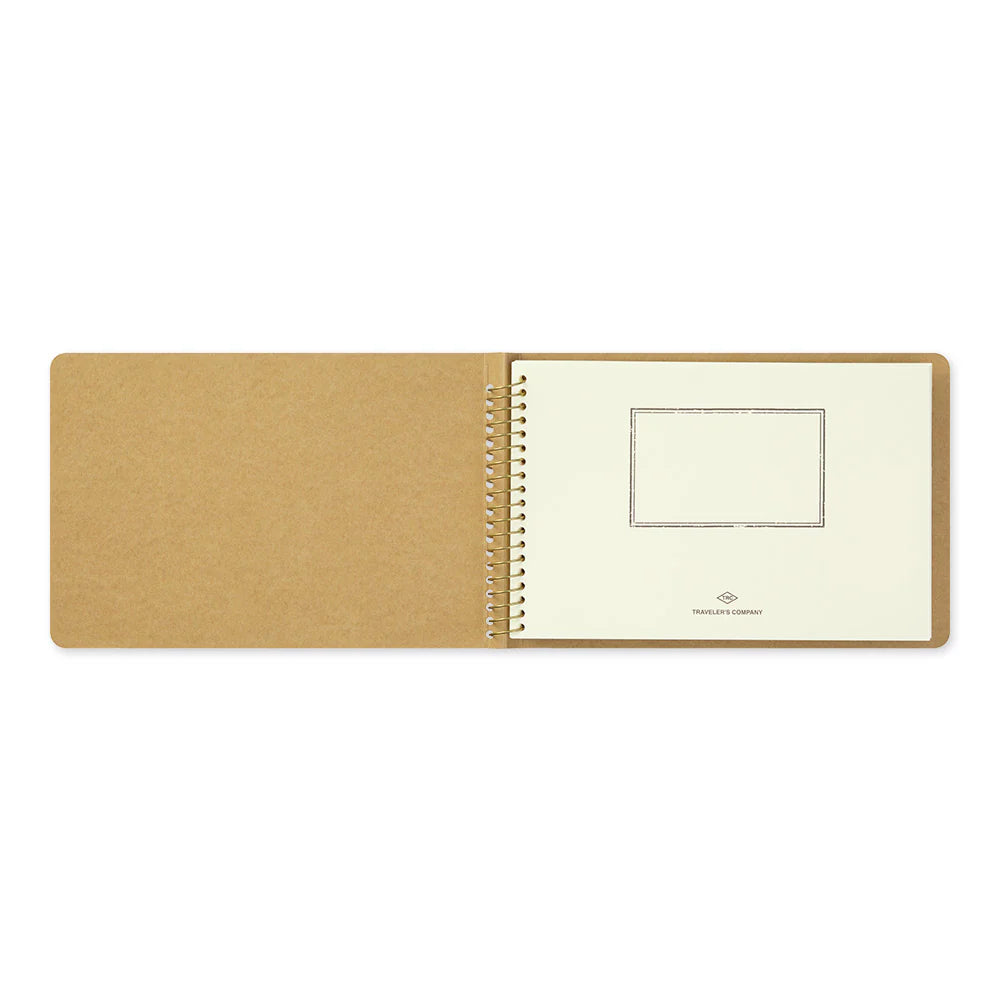Traveler's Company Notebook Spiral Ring B6 Slim - Paper Pocket