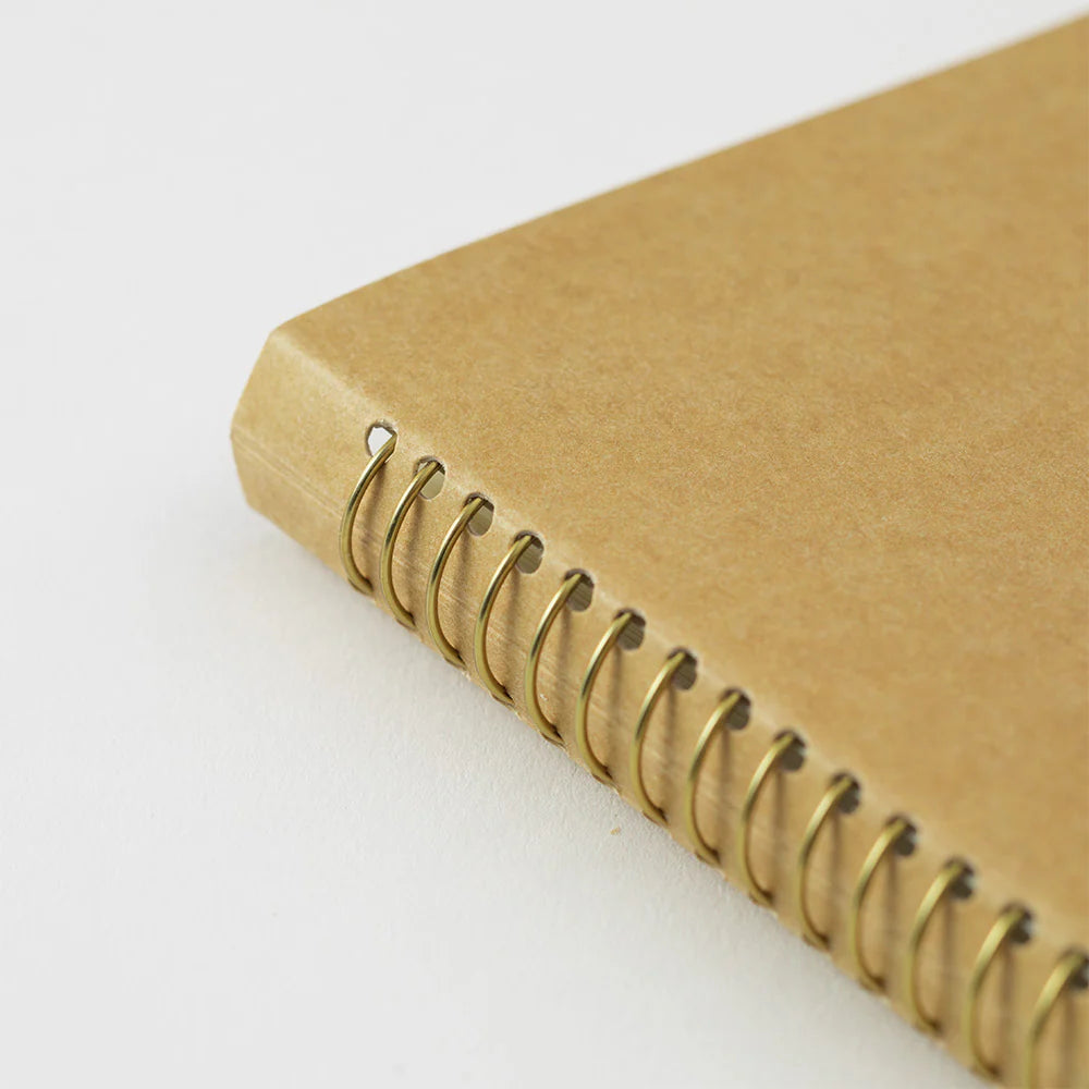 Traveler's Company Notebook Spiral Ring A5 Slim - Paper Pocket