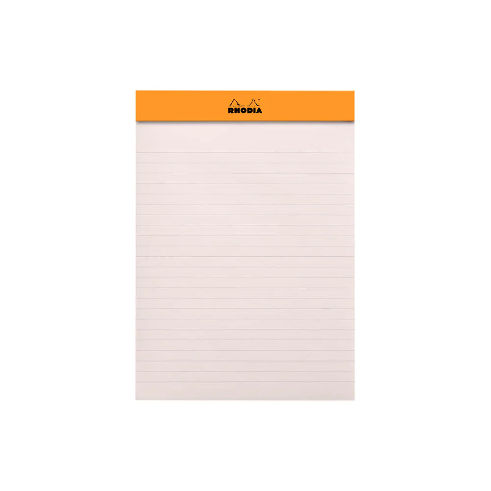 Rhodia Premium R No.16 Head Stapled Notepad A5 Lined Black