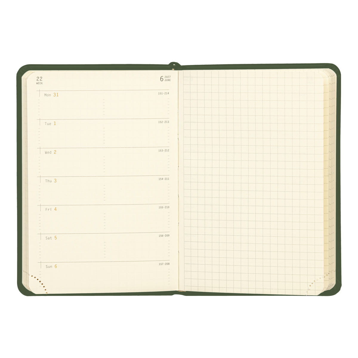 Rhodia 2027 Weekly Notebook Diary A6