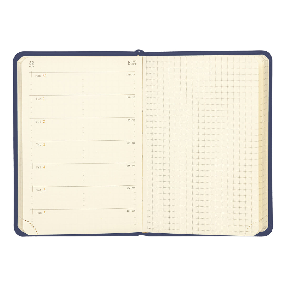 Rhodia 2027 Weekly Notebook Diary A6