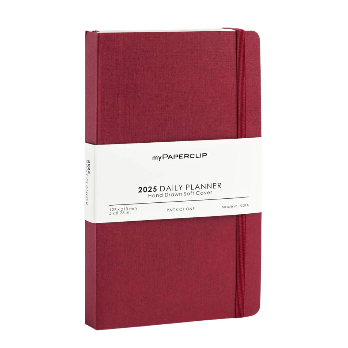 myPAPERCLIP 2025 Soft Cover A5 Slim Daily Planner