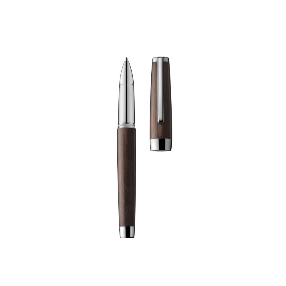 Jacques Herbin Prestige Caravelle Rollerball - Ebony & Palladium