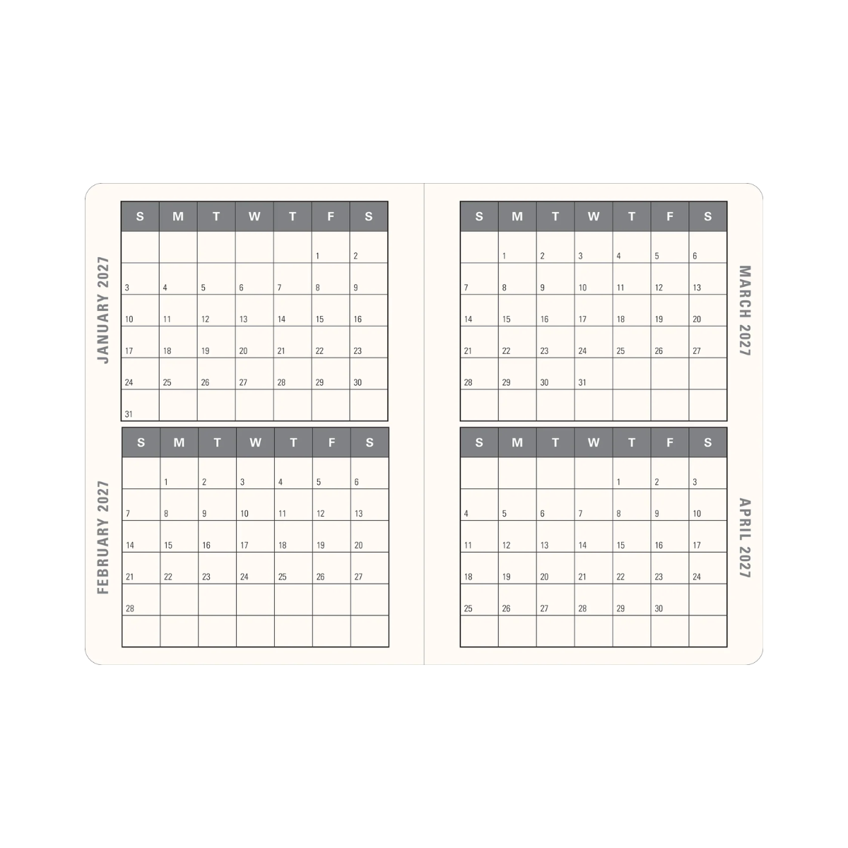 Peter Pauper Press 2027 Persian Grove Weekly Planner