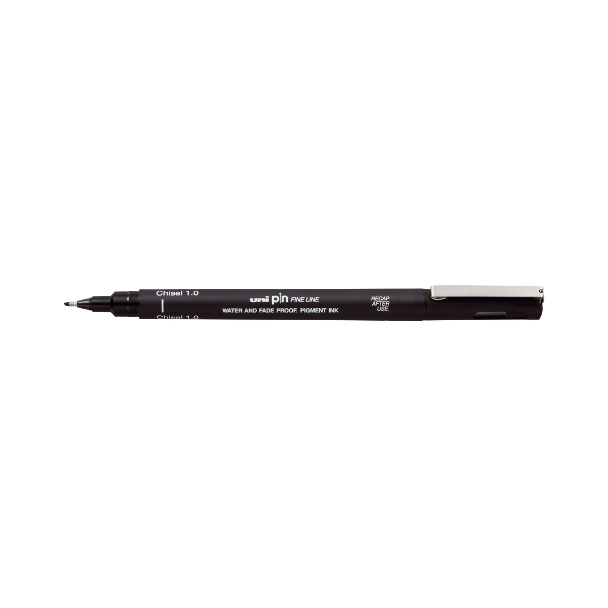 uni-ball PIN Fineliner Chisel Black