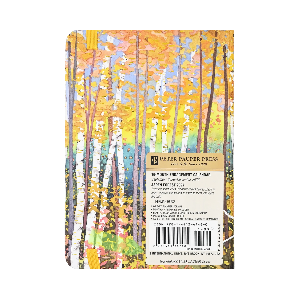 Peter Pauper Press 2027 Aspen Forest Weekly Planner