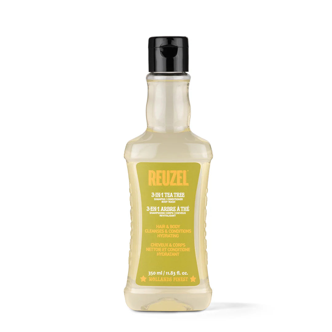 Reuzel 3-in-1 Tea Tree Shampoo Conditioner Body Wash 100ml