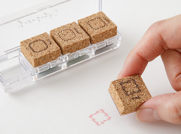 Midori Yuru Log Stamp - Frames