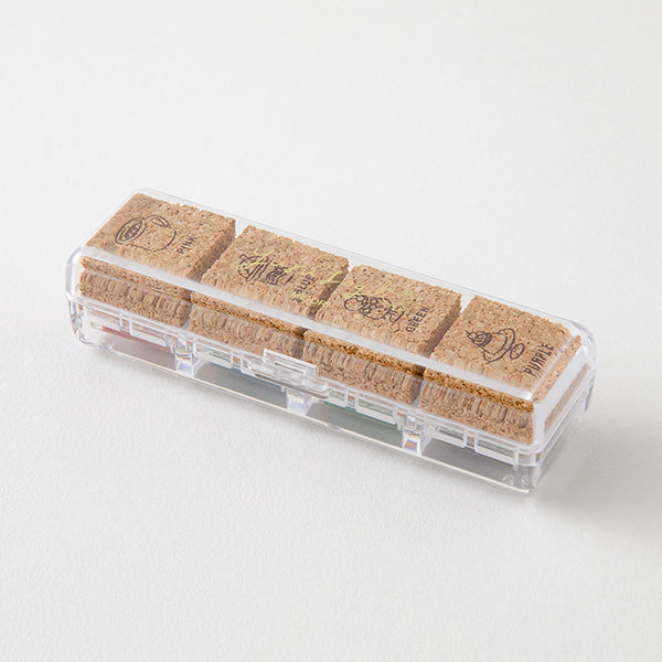 Midori Yuru Log Stamp - Cafe