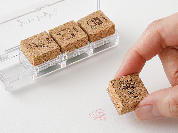 Midori Yuru Log Stamp - Life