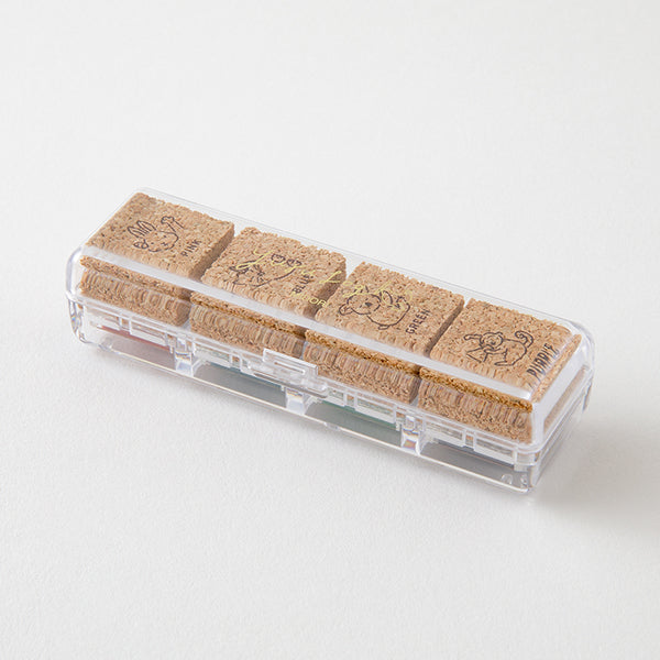 Midori Yuru Log Stamp - Animals