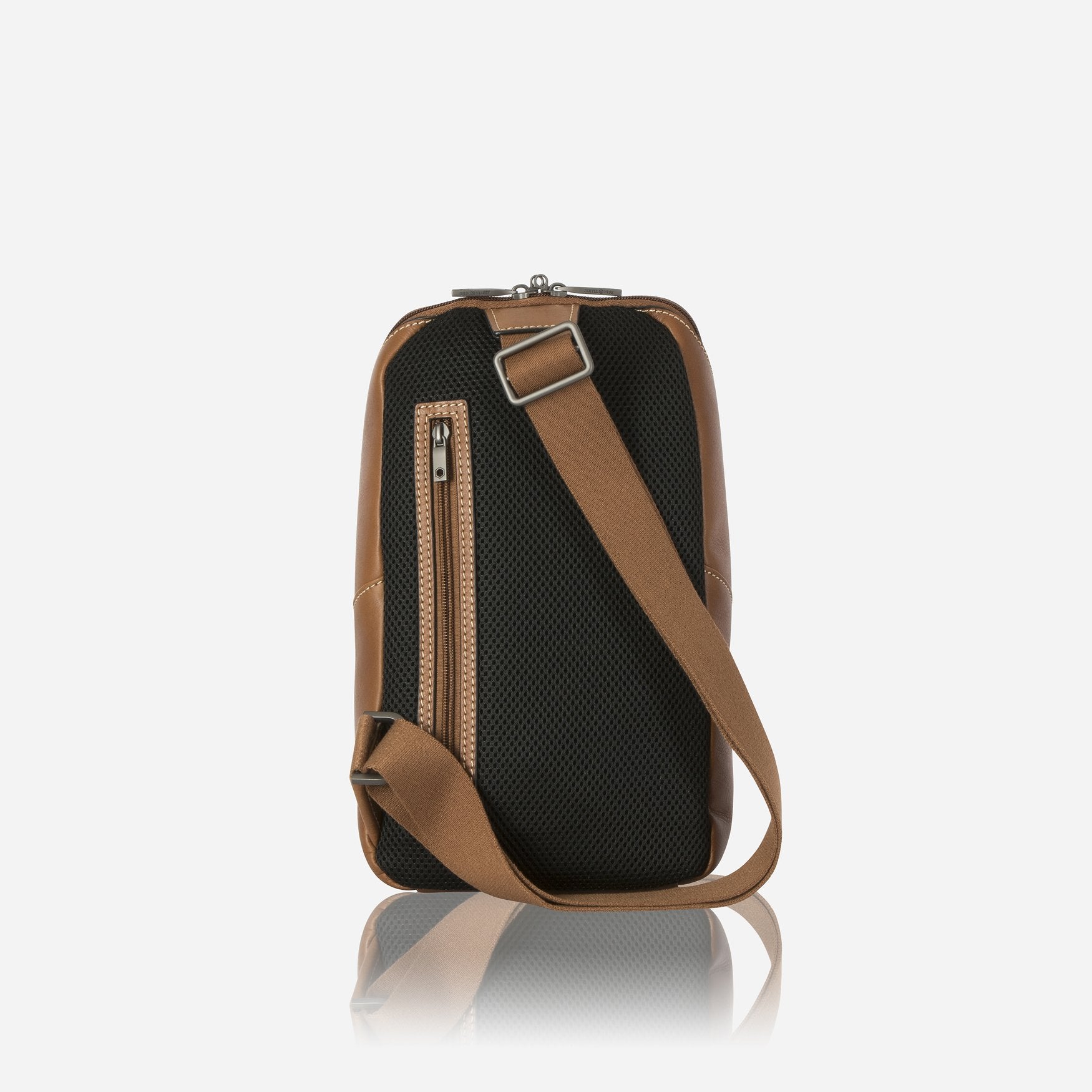 Single strap backpack on sale leather