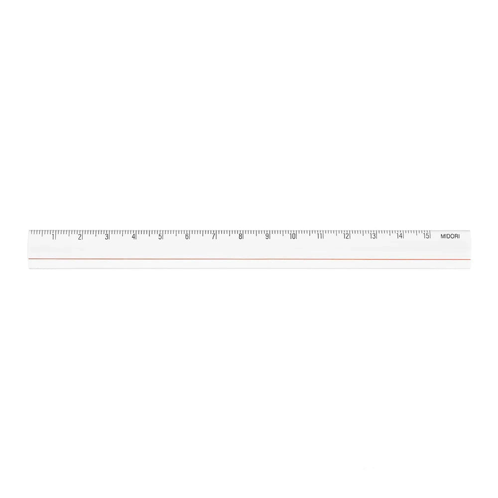 Midori Lens Ruler 15cm