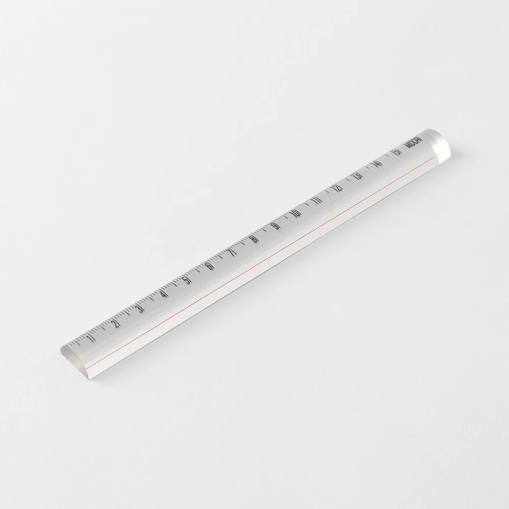 Midori Lens Ruler 15cm