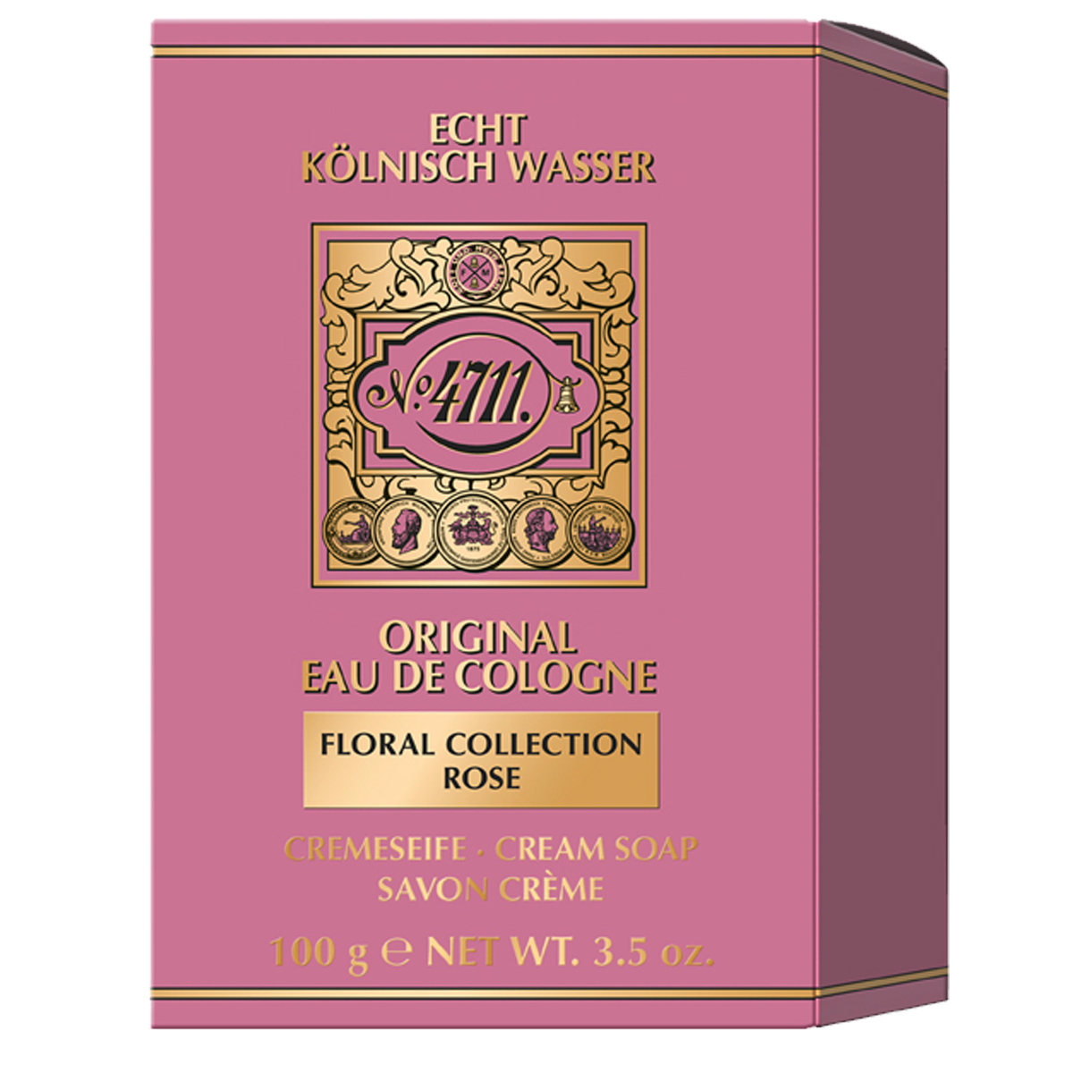 4711 Rose Cream Soap Bar - 100g