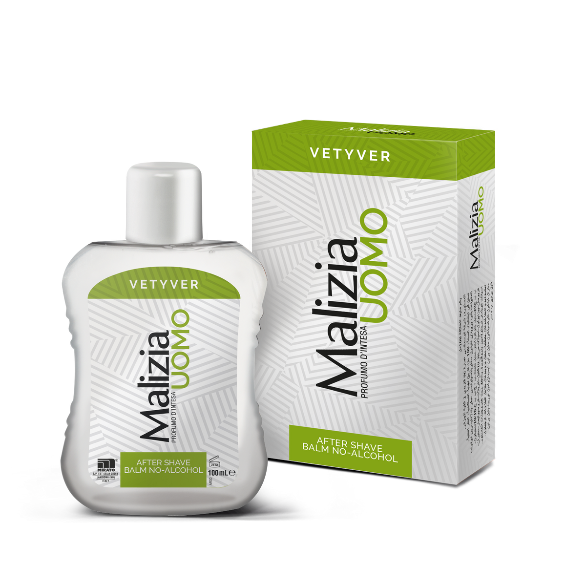 Malizia Uomo Vetyver After Shave 100ml - Balm