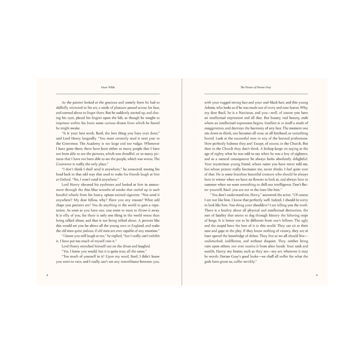 Two pages of text from a book with a white background