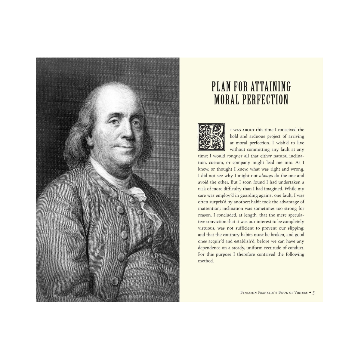 Book of Virtues by Benjamin Franklin