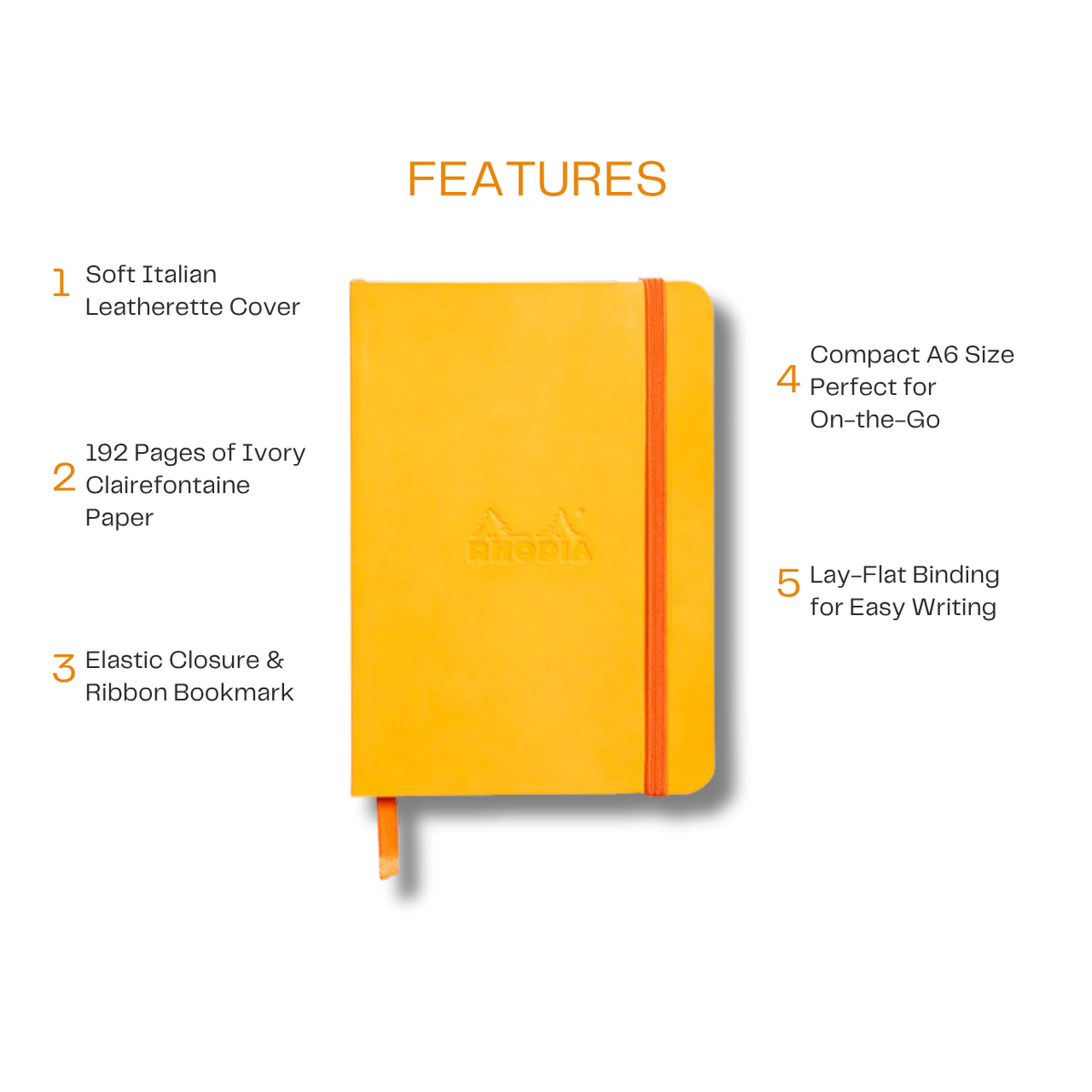 Rhodiarama Classic Softcover Notebook A6