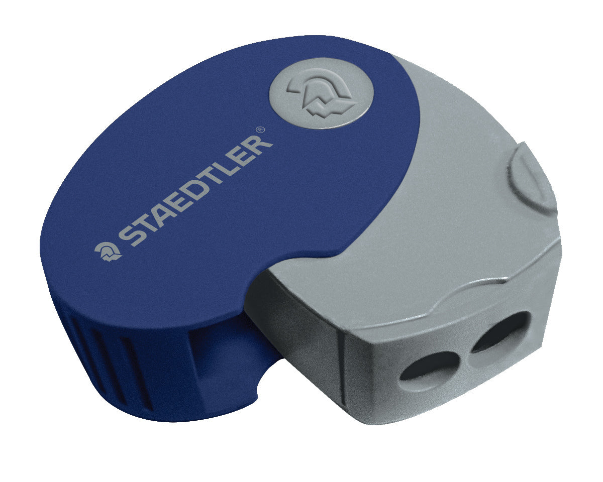 STAEDTLER 512 Double Hole Covered Pencil Sharpener